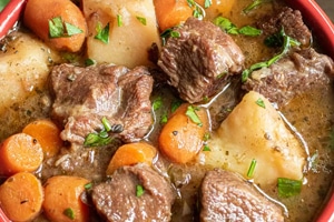 carne cozida panela