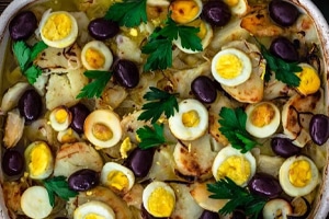 Receita de Bacalhau de Natal