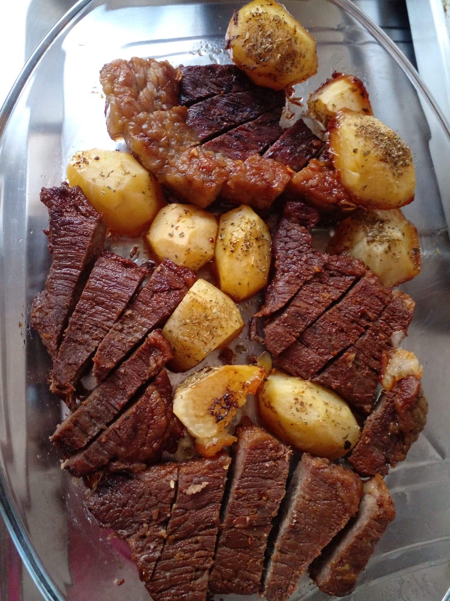 picanha com batata no forno