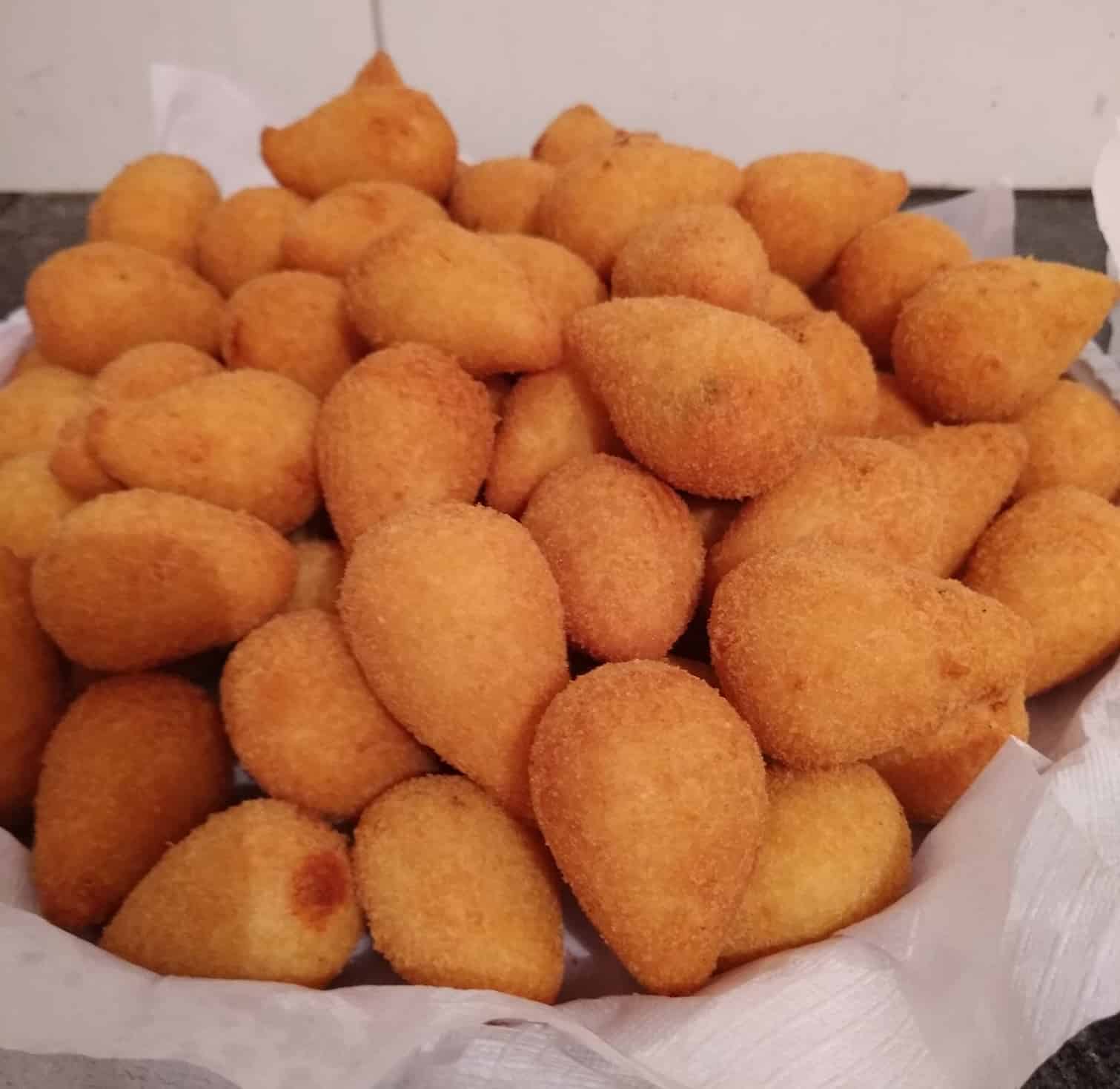 coxinha batata frita