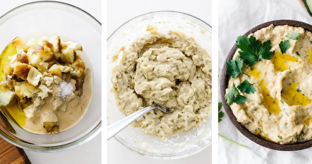 Babaganoush receita passo a passo