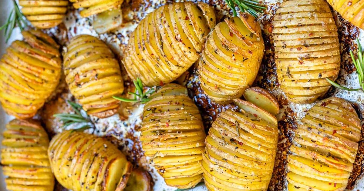 Batata Hasselback 