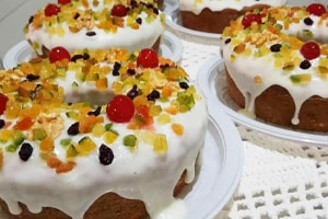 Bolo de Reis Receita com Cobertura - Confeiteira