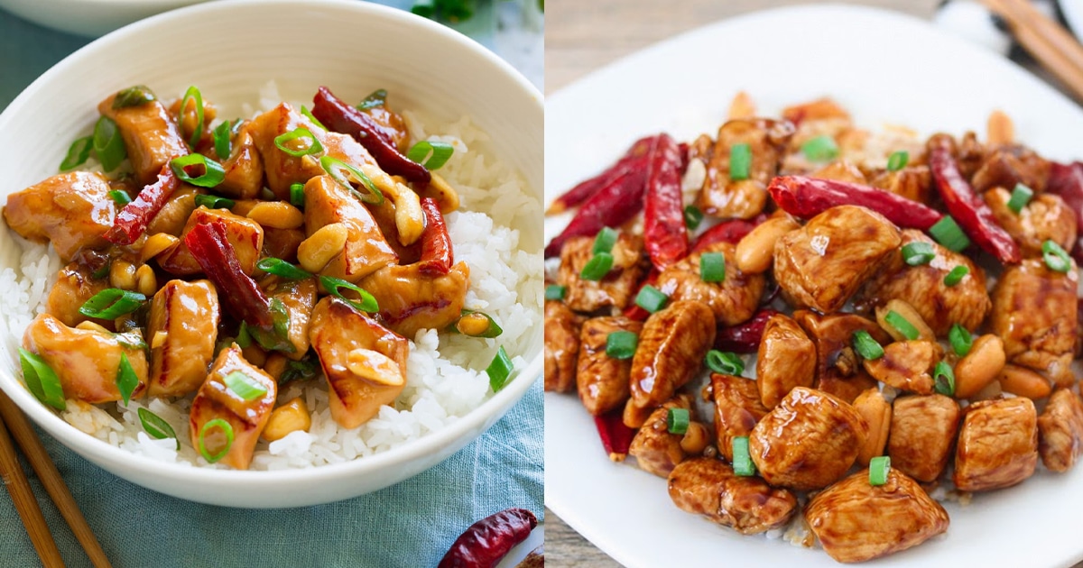 confrariadacasserole: Eu Q. Fiz! Frango Xadrez ou Kung Pao Chicken