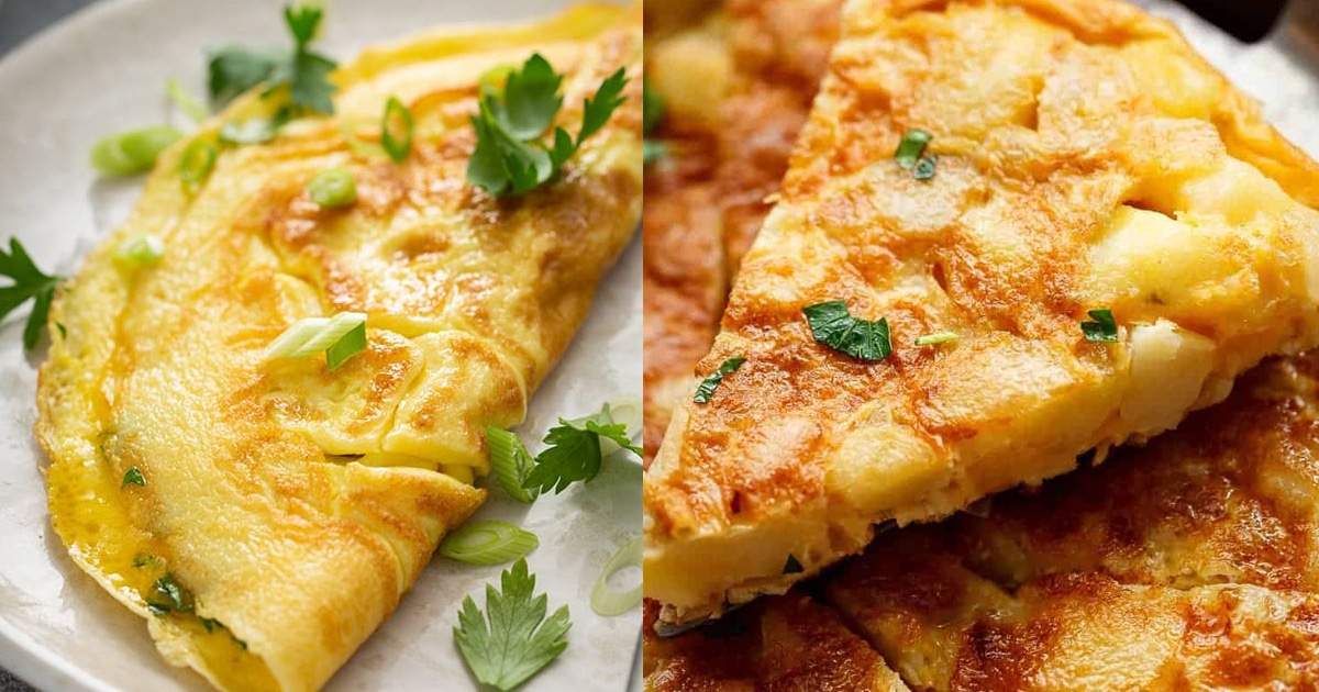 Receita de Omelete FIT