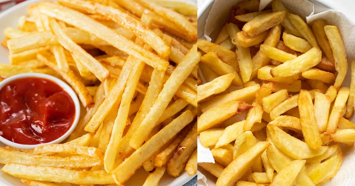 Batatas fritas sequinhas e crocantes - Receita Petitchef