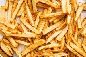batata frita sequinha