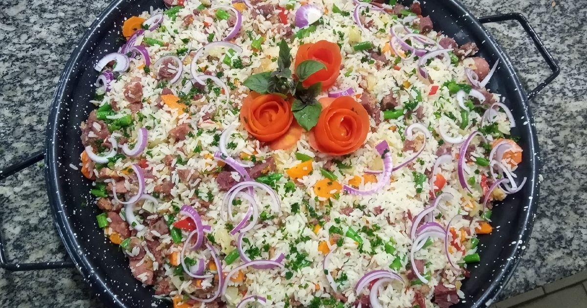 receita arroz carreteiro