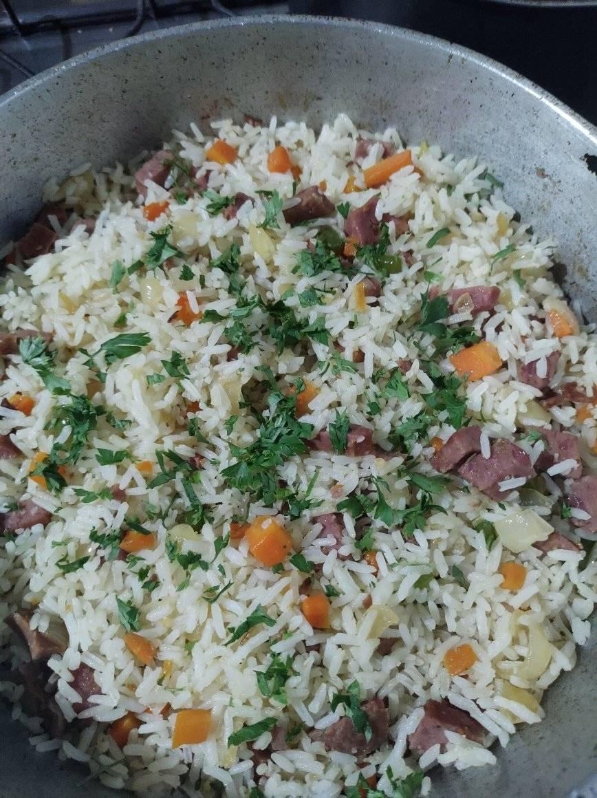 receita arroz temperado