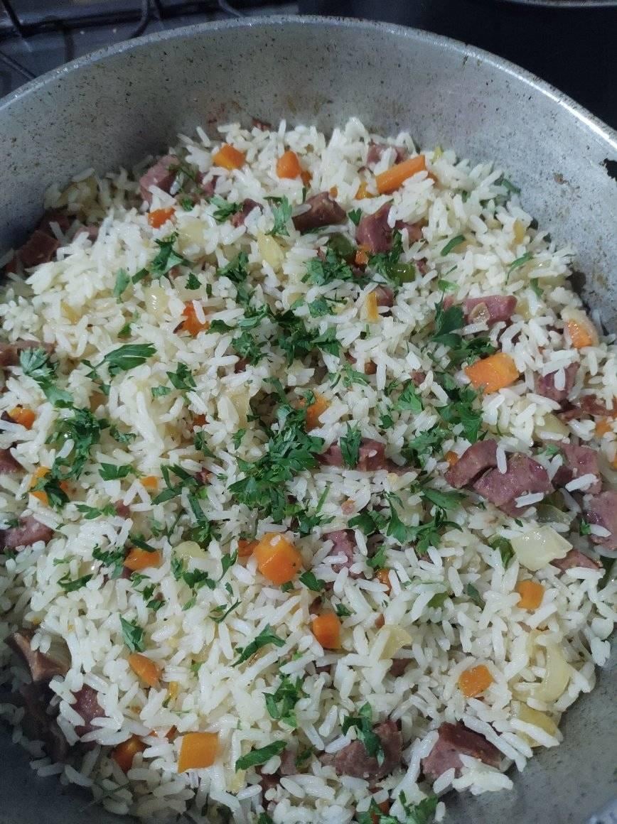 receita arroz temperado
