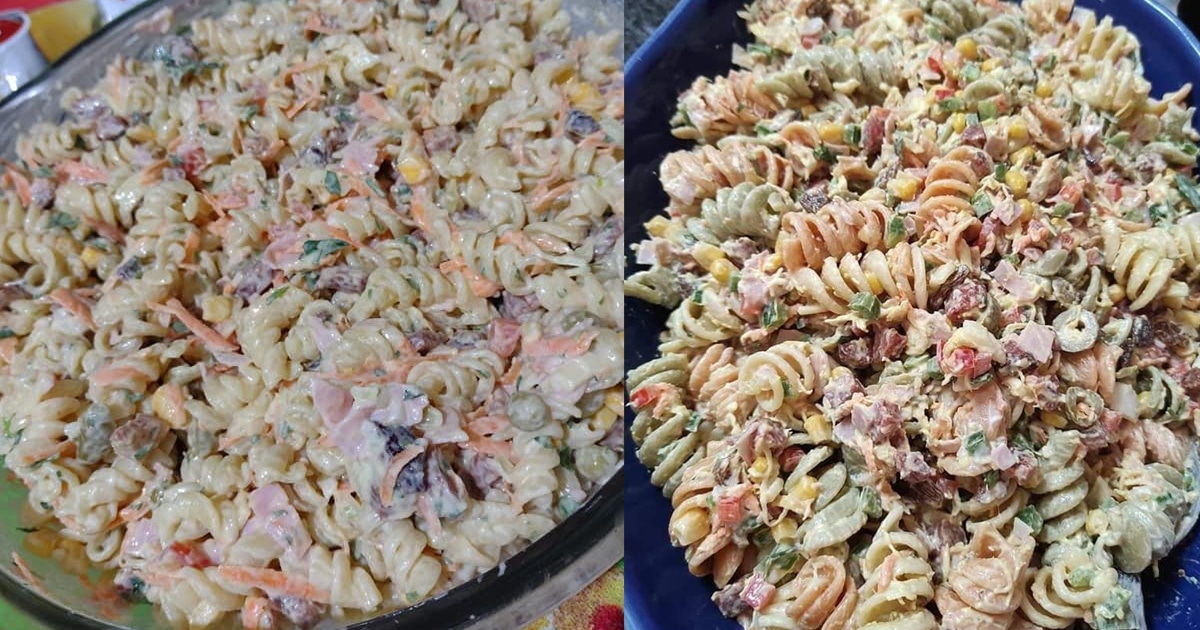 salada de macarrao