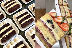Como fazer Slice cake – Bolo em Fatias