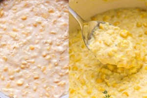 receita creme milho