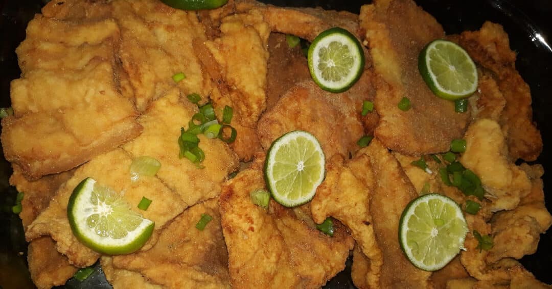 Filé de Tilápia Empanado Receita Simplesm fica super sequinho