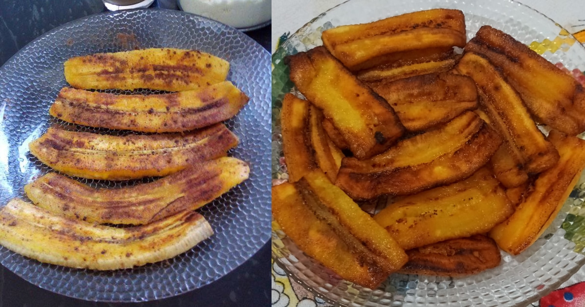 receita banana terra frita