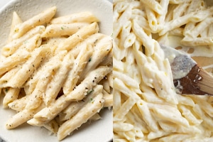 Macarrão Penne com Queijo