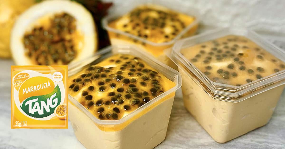Descobrir 49+ imagem mousse de maracujá com tang receita - br ...