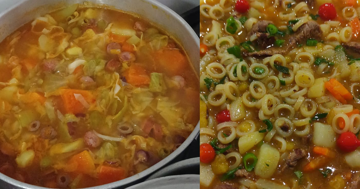 sopa de legumes