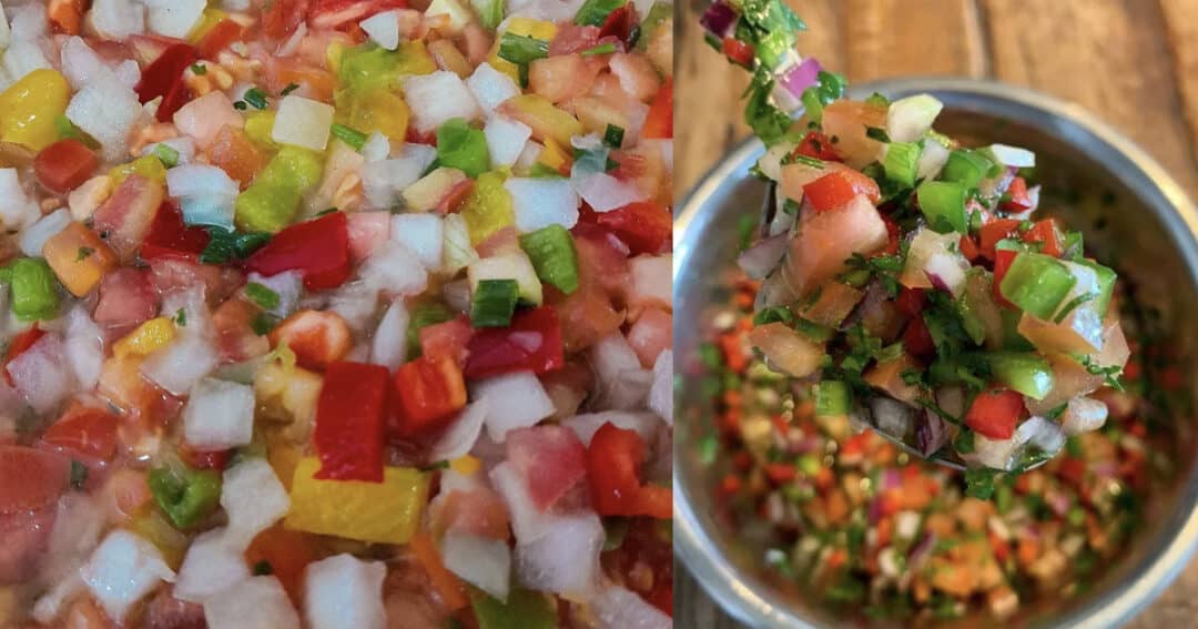 Molho de Vinagrete Melhor receita! Sem segredos! Super simples