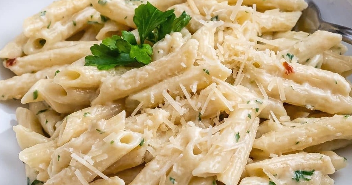 penne molh oqueijo simples