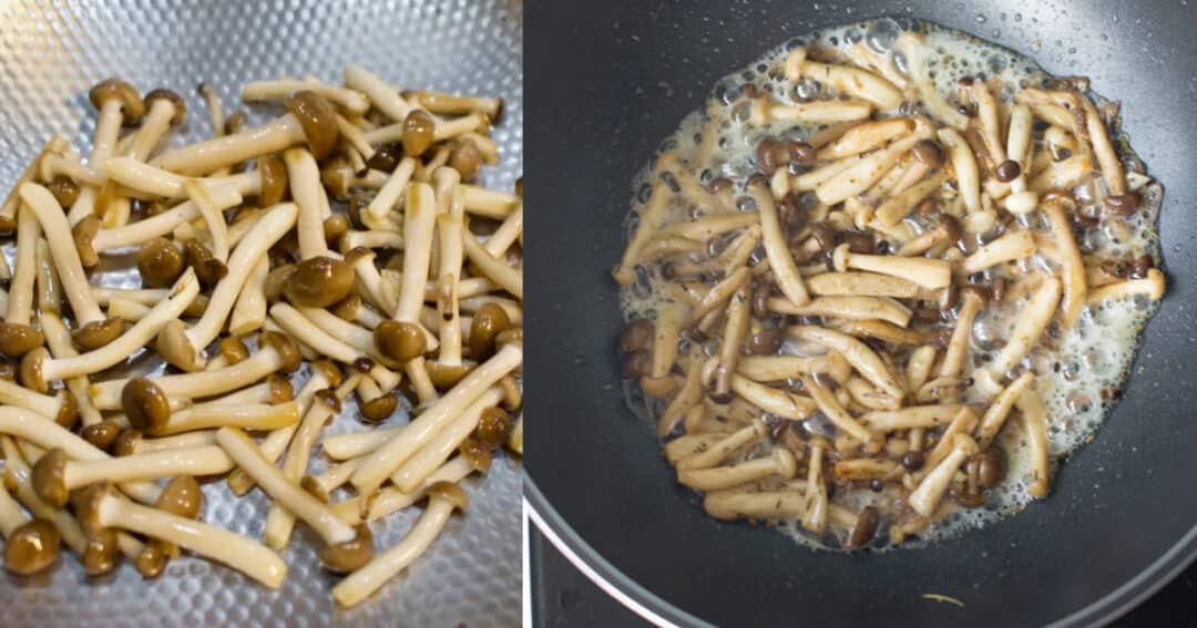 Shimeji na Manteiga Confeiteira