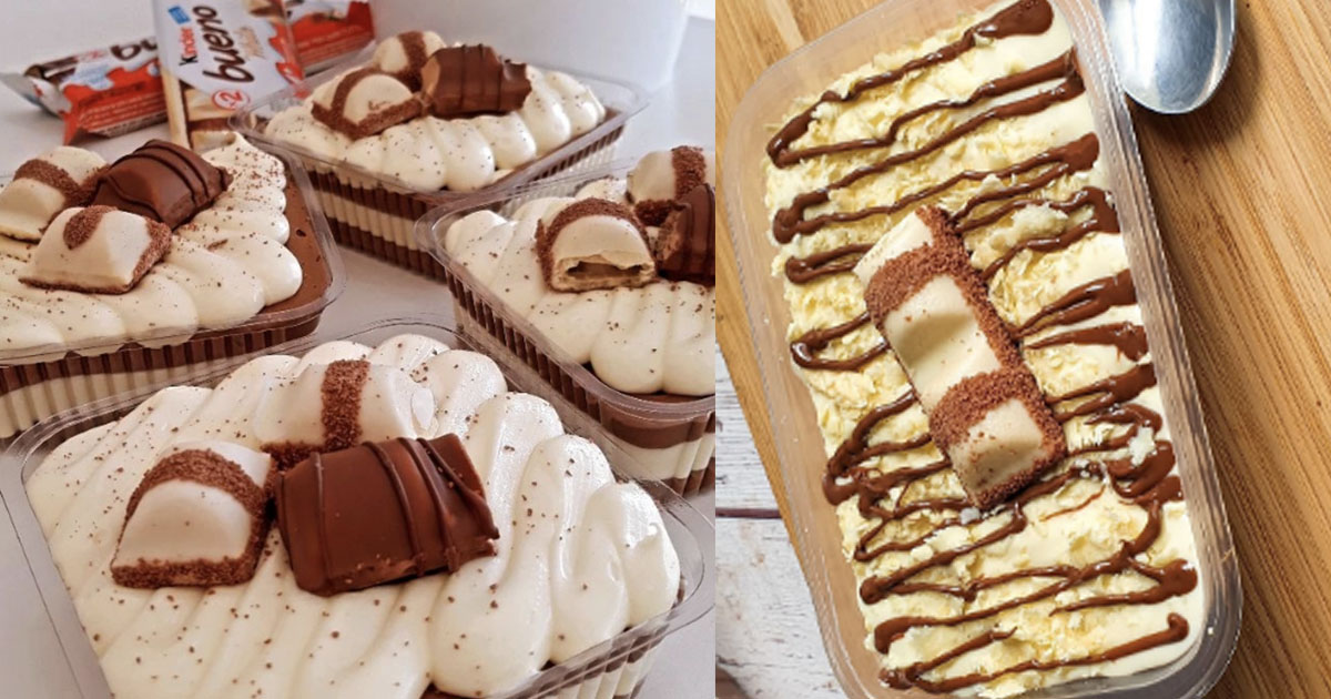 Mousse de kinder Bueno