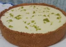 Torta de limão com Massa de Biscoito