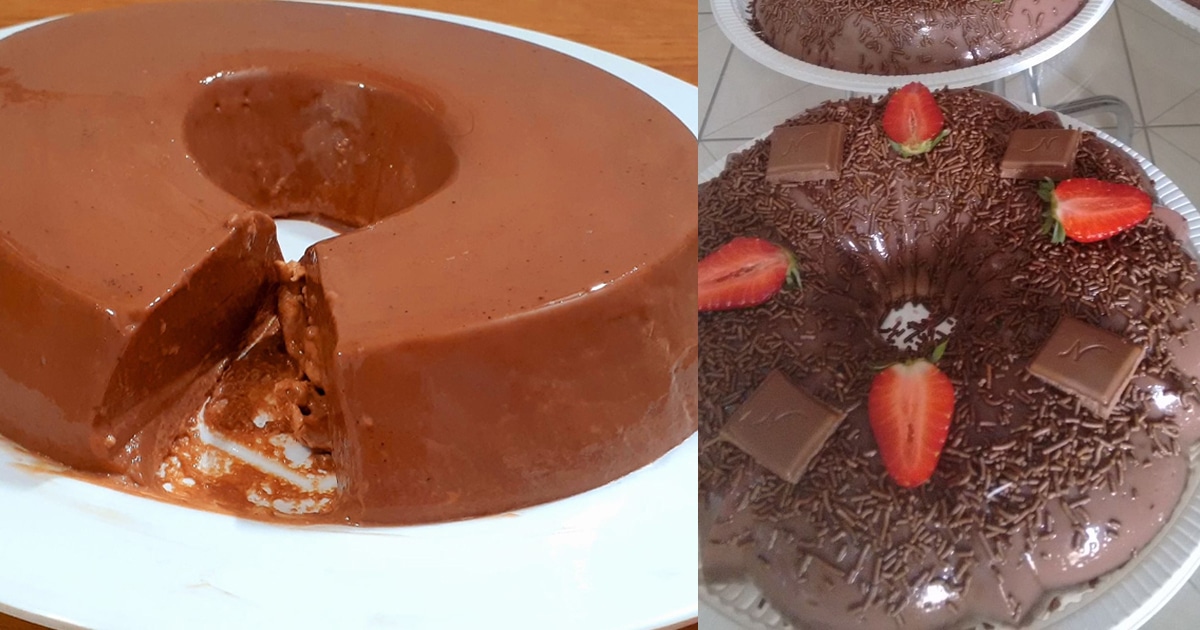 Flan de Chocolate