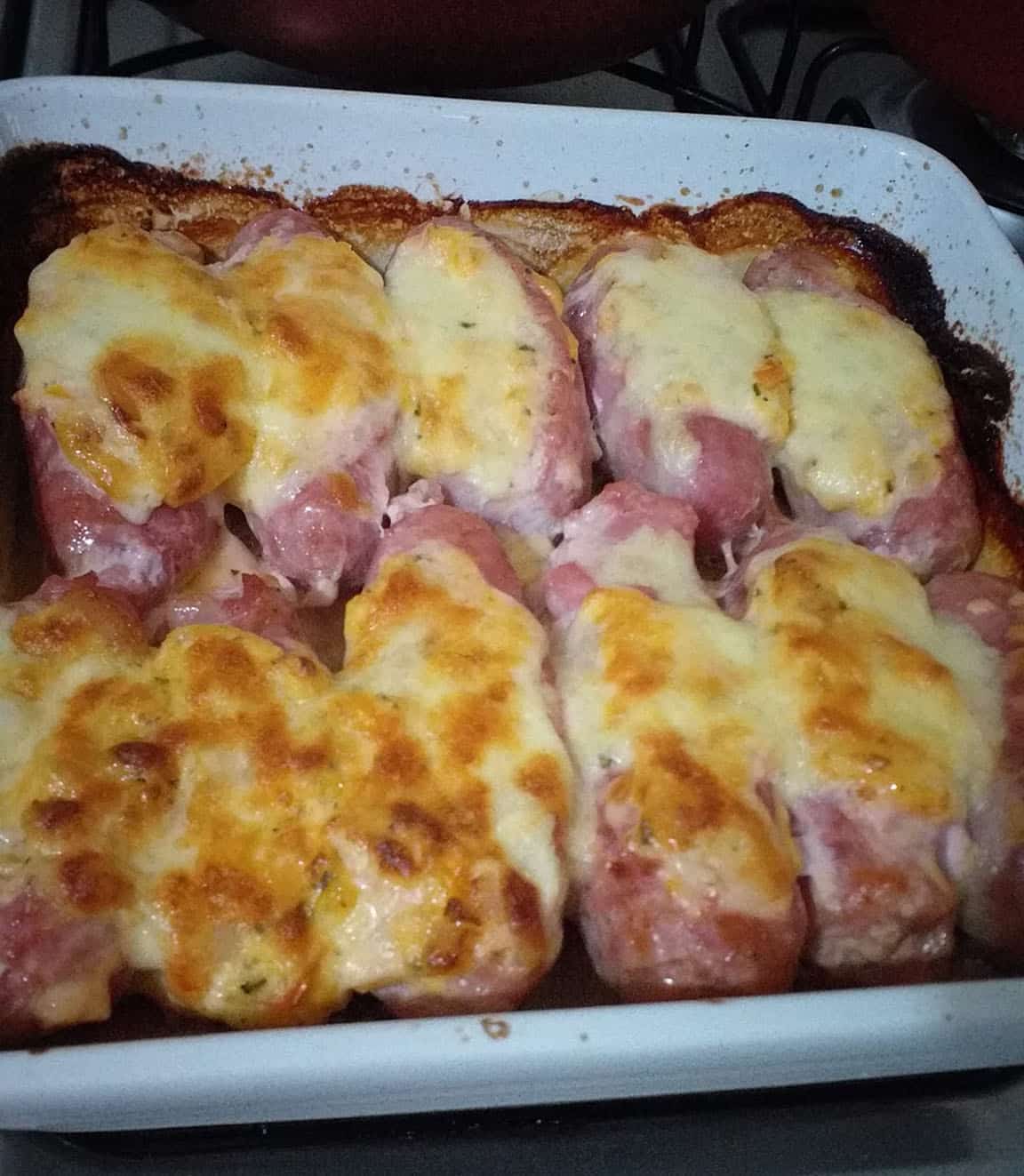 linguica com queijo