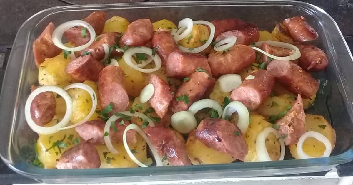 linguica toscana com batata