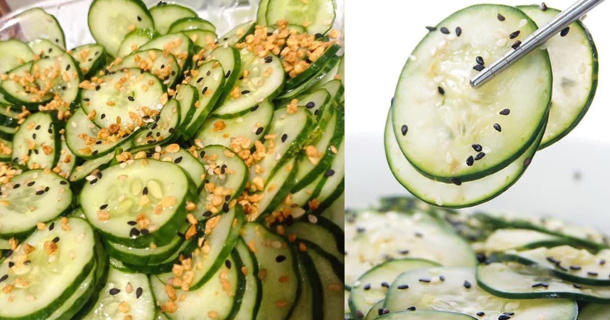 receita sunomono pepino