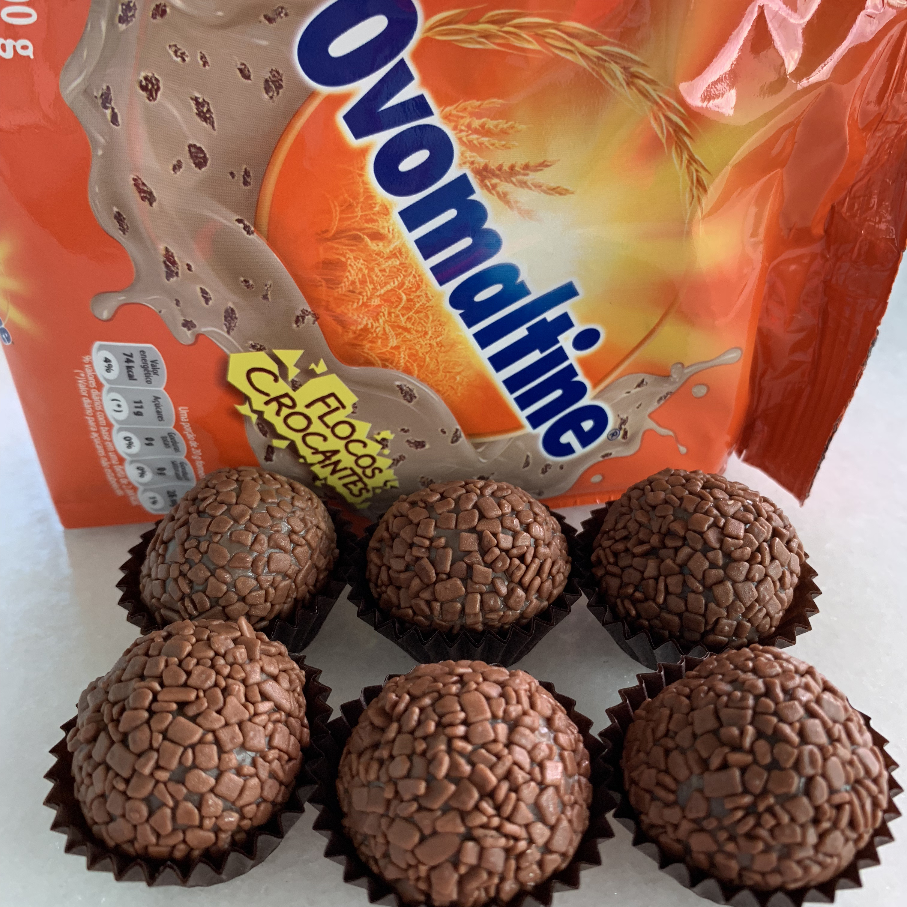 brigadeiro ovomaltine gourmet