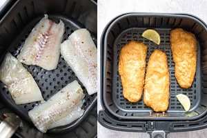 Filé de Peixe na Air Fryer