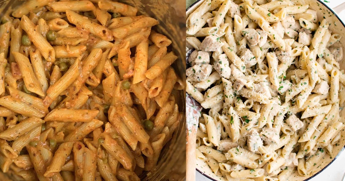 receitas com penne