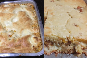 Torta de Atum de Liquidificador