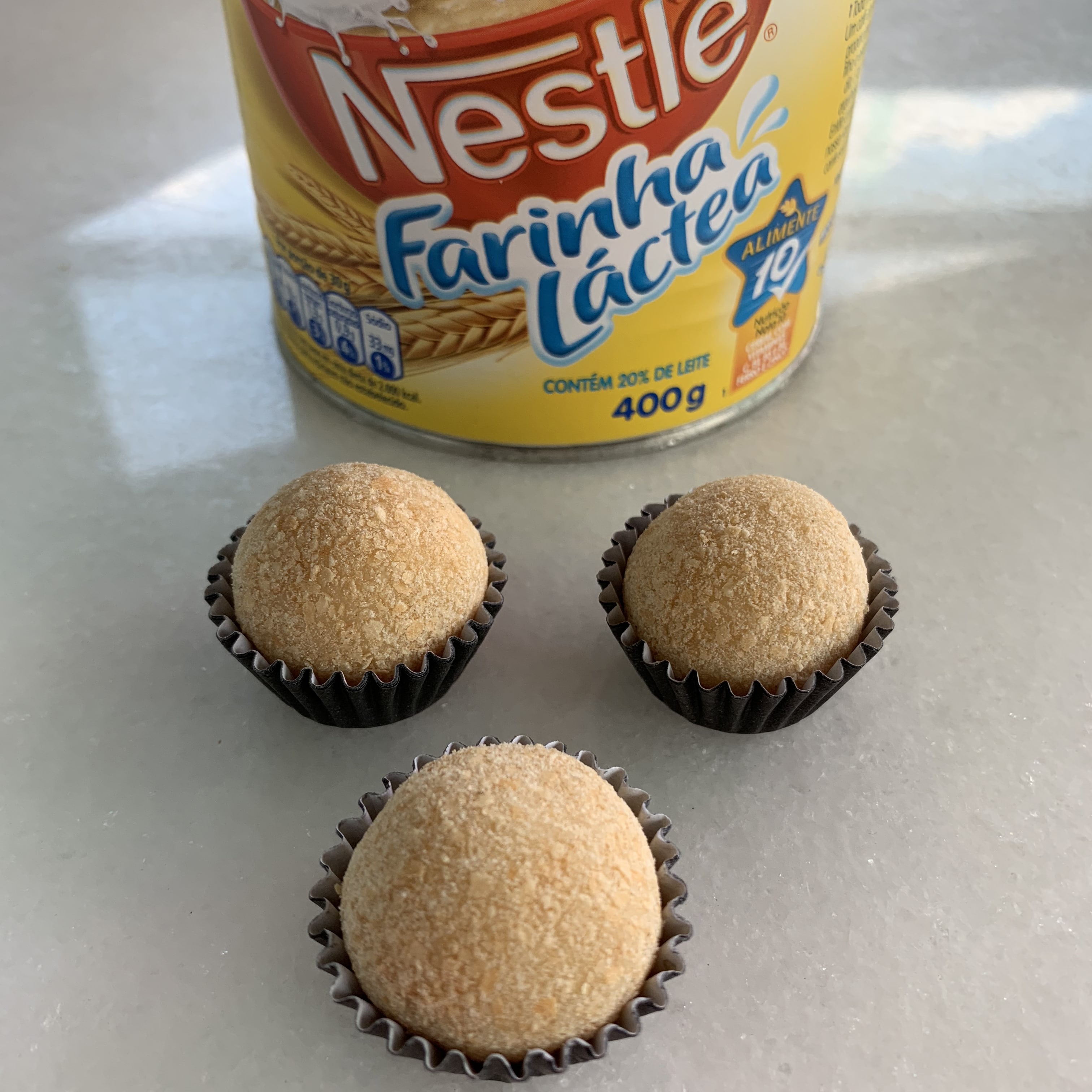 brigadeiro farinha lactea