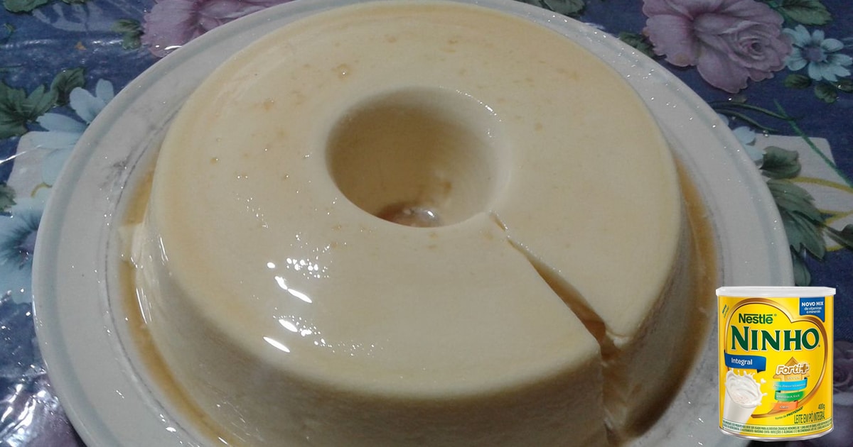 flan leite ninho