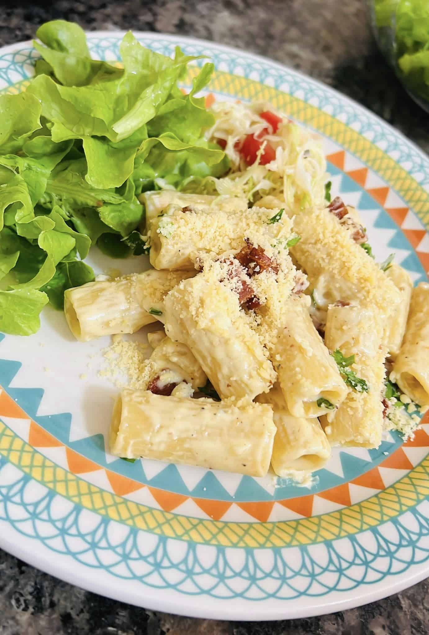 macarrão almoço