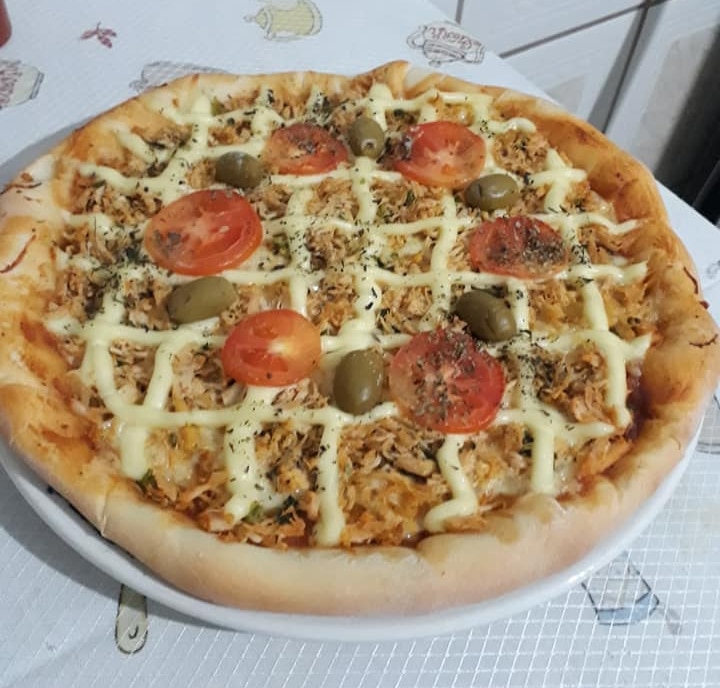 pizza de frango