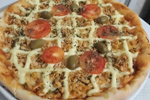 Receita de Pizza de Frango