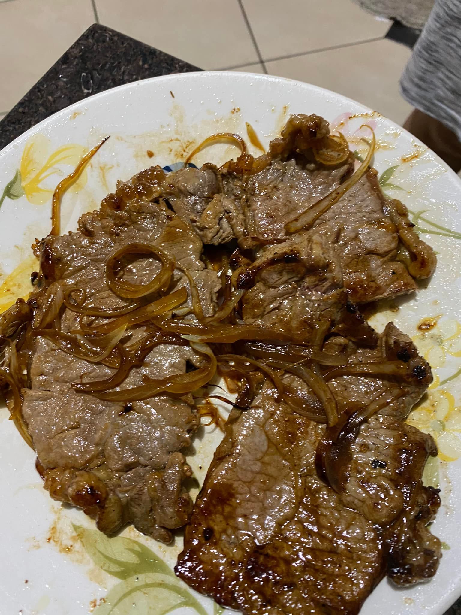 bife com cebola