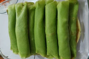 panqueca de espinafre