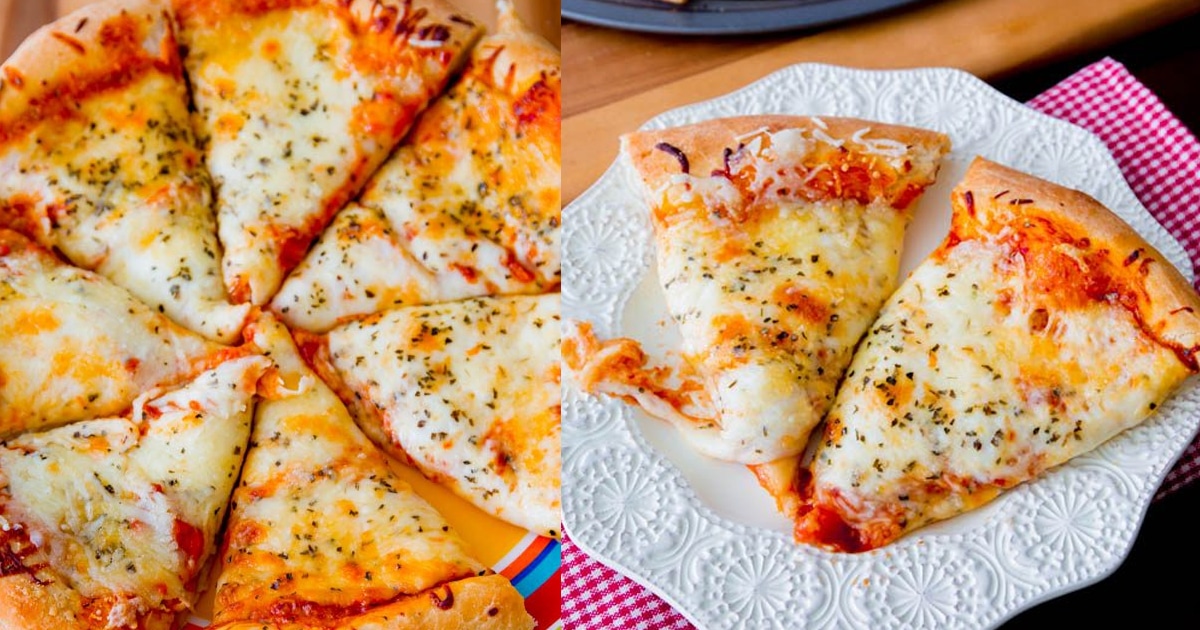 receita pizza queijo